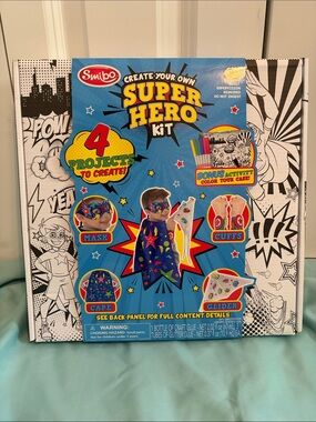 Create Your Own Super Hero Kit - Blue